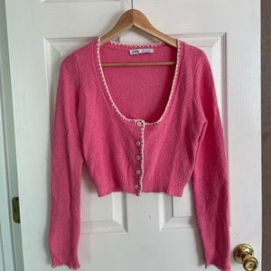Zara Cropped Cardigan